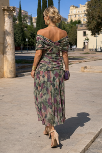 Elegant V-Neck Maxi Dress