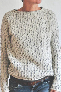 Chic Boat Neck Casual Knit Sweater for Effortless Everyday Style 1