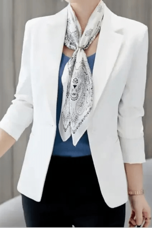 Chic Bohemian Jacket in Soft Cotton Blend for Effortless Elegance 7
