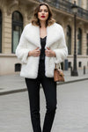 Chic Faux Fur Coat for Effortless Warmth and Stylish Comfort 0