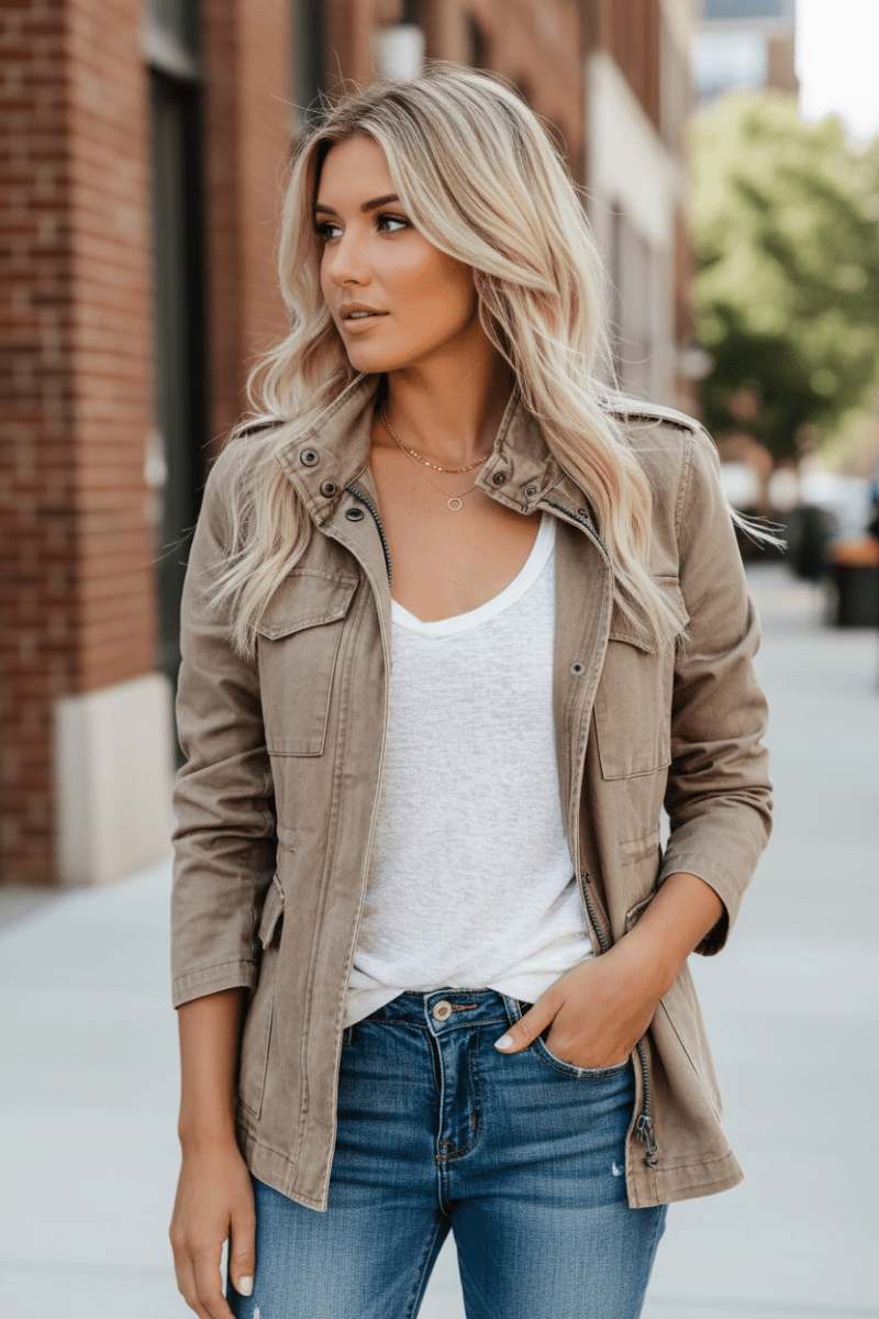 Chic Lightweight Layering Jacket for Effortless Style 5