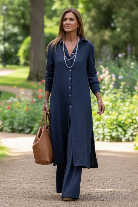 Chic Long Sleeve Slim Shirt for Effortless Everyday Elegance 3