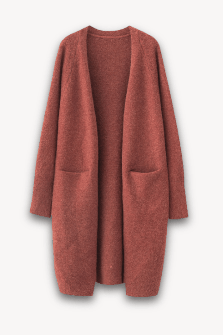 Chic Open-Front Longline Sweater for Effortless Elegance 4