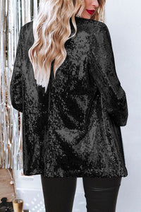 Chic Sequin Blazer for Elegant Styling and Versatile Fashion 1