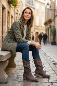 Chic Short Brown Boots for Effortless Everyday Style 4
