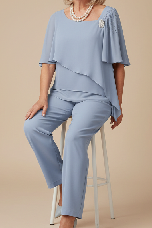 Chic Two Piece Set for Effortless Style and Comfort 0