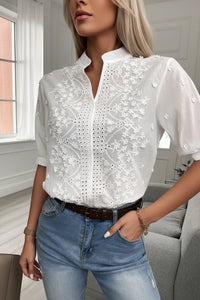 Chic V-Neck Top for Timeless Elegance and Versatile Styling 4