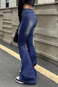 Classic Mid-Rise Flare Jeans for Timeless Style and Comfort 1