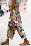 Colorful Joggers with Adaptive Elastic Waistband for Everyday Comfort 0