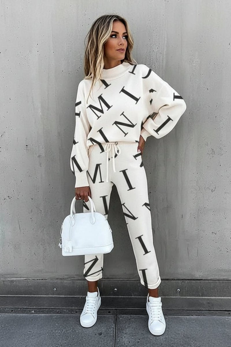 Comfort-Focused Printed Tracksuit for Effortless Everyday Style 6