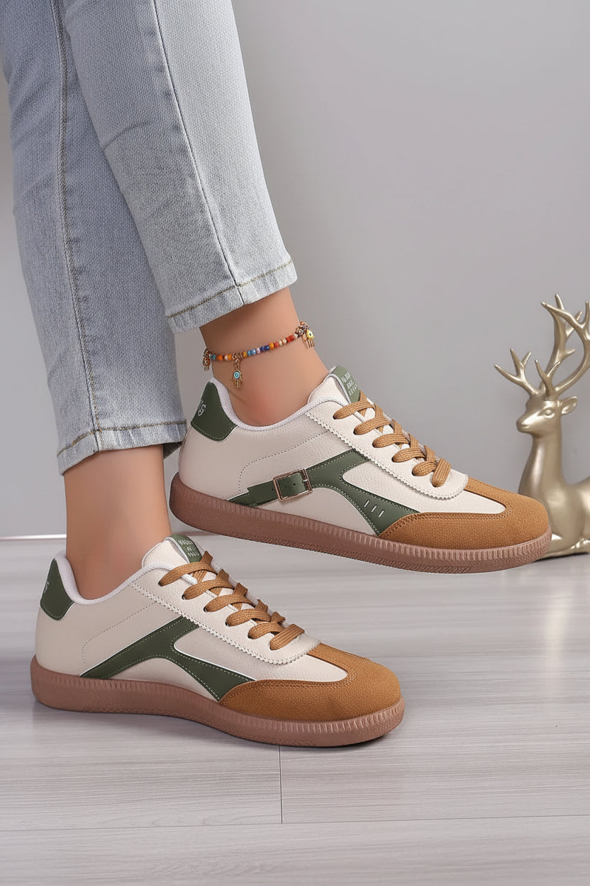 ComfortStep - Soft-Soled Green Sneakers for All-Day Comfort & Casual Style 0