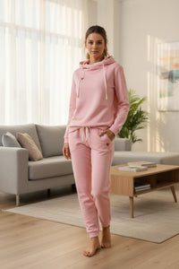 Comfortable Black Tracksuit Set for Effortless Athletic Style 0