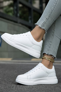 Comfortable White Sneakers with Supportive Fit and Modern Style 7