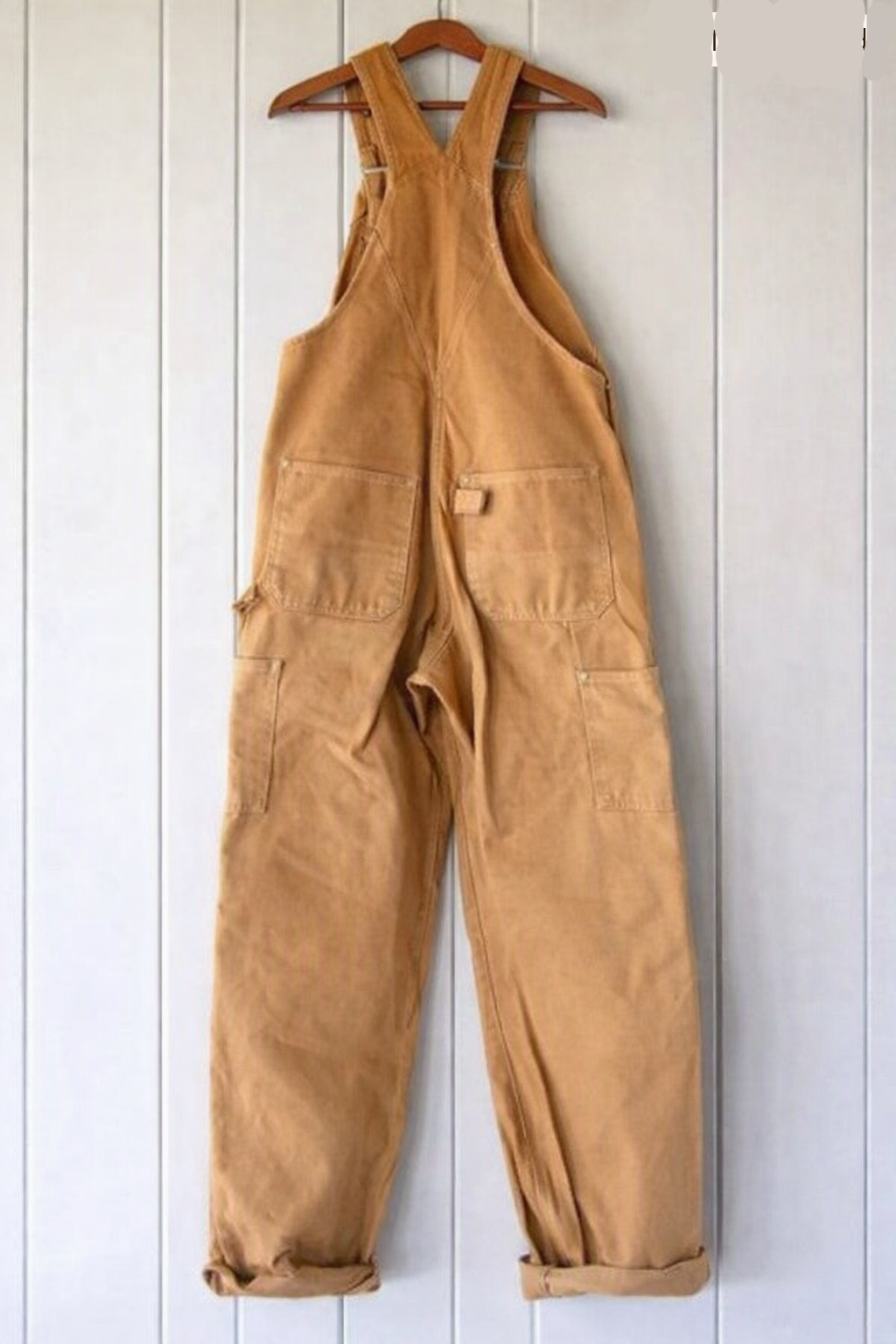 Latzhose im Vintage-Stil mit verstellbaren Trägern