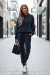 Cozy Cotton-Polyester Loungewear Set for Effortless Everyday Style 0