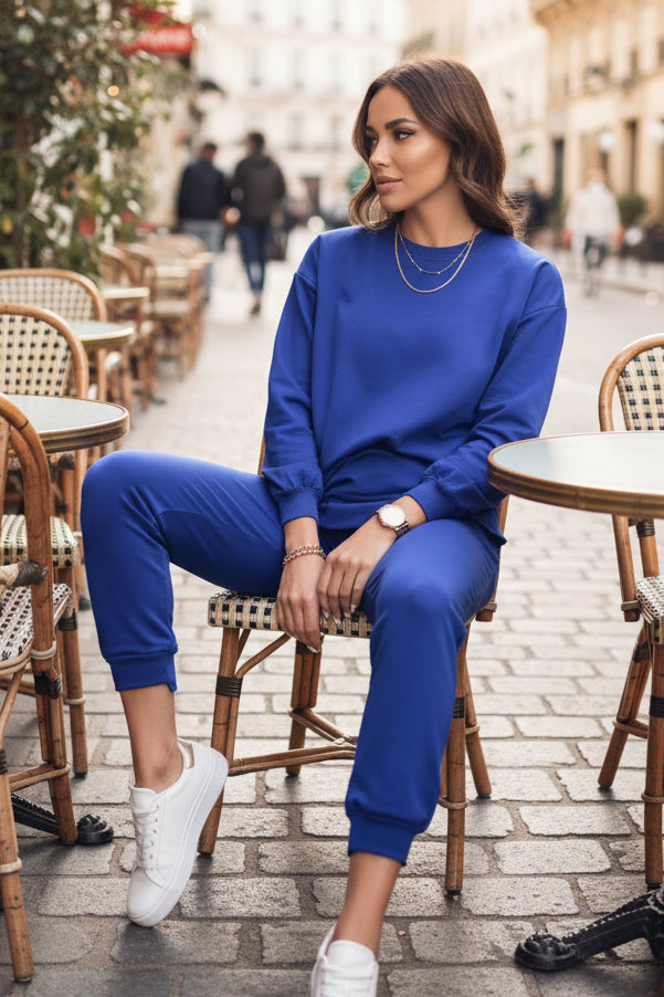 Cozy Cotton-Polyester Loungewear Set for Everyday Comfort 2