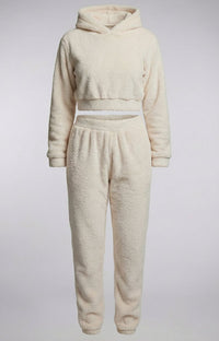 Cozy Fleece Hoodie Set with Matching Sweatpants for Ultimate Comfort 1