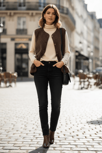 Cozy Fleece Vest for Stylish Layering and All-Season Comfort 1
