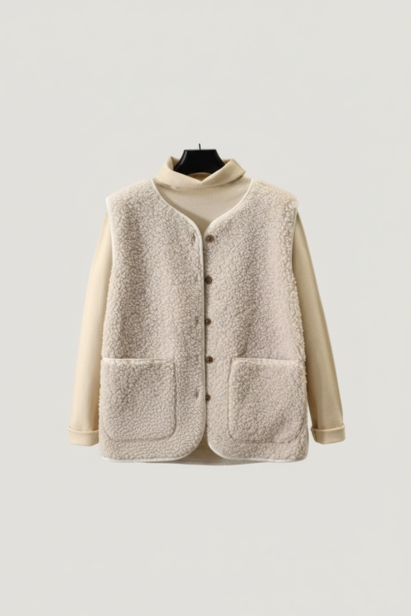Cozy Fleece Vest for Stylish Layering and All-Season Comfort 6