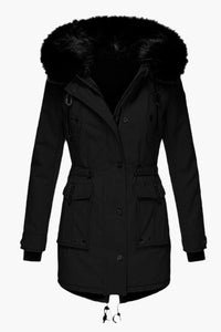 Cozy Hooded Faux Fur Winter Coat for Stylish Cold-Weather Comfort 2