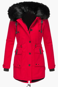 Cozy Hooded Faux Fur Winter Coat for Stylish Cold-Weather Comfort 5