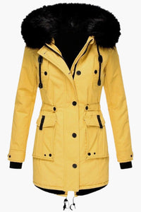 Cozy Hooded Faux Fur Winter Coat for Stylish Cold-Weather Comfort 6