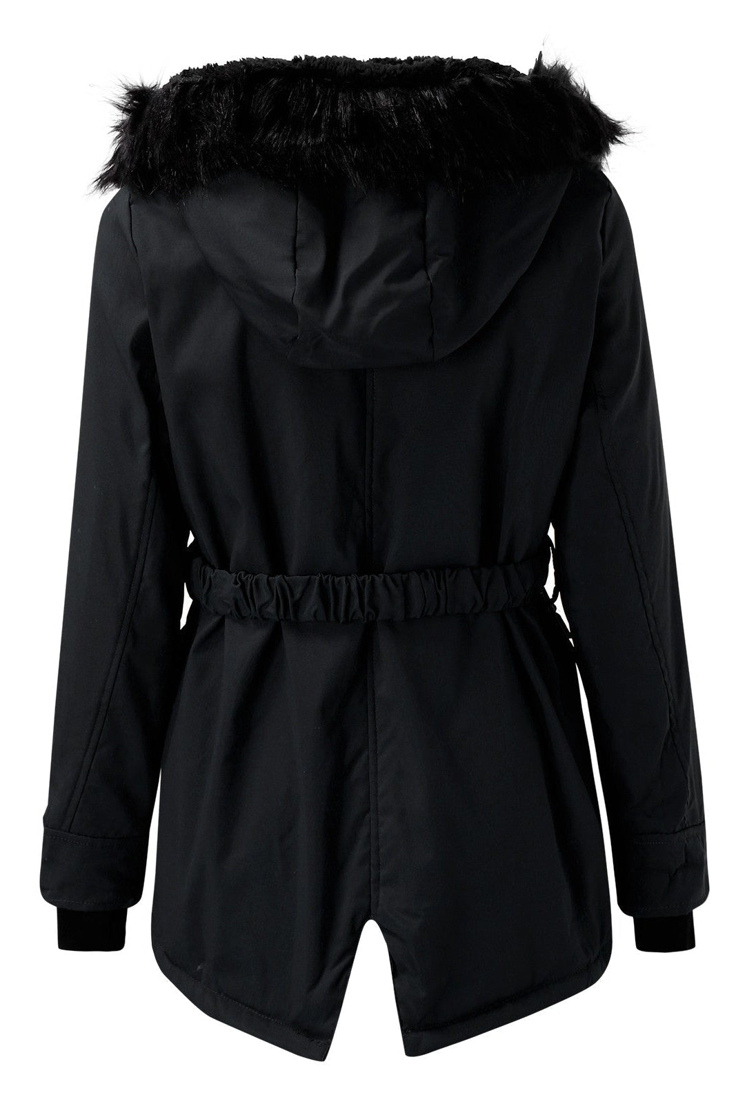 Cozy Hooded Faux Fur Winter Coat for Stylish Cold-Weather Comfort 8