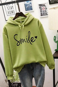 Cozy Hoodie with Playful Smile Design for Everyday Comfort 8