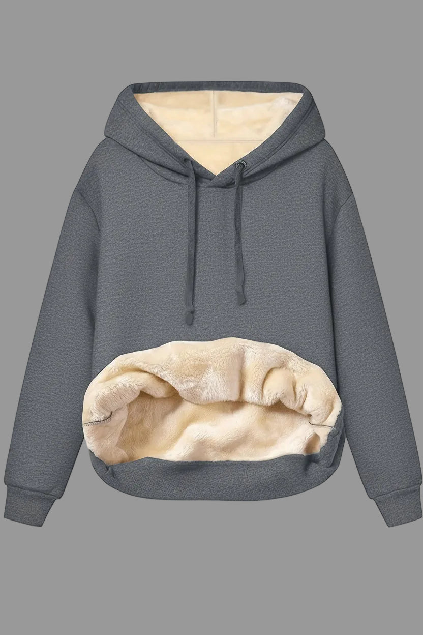 Cozy Insulating Fleece Hoodie for Everyday Comfort 2