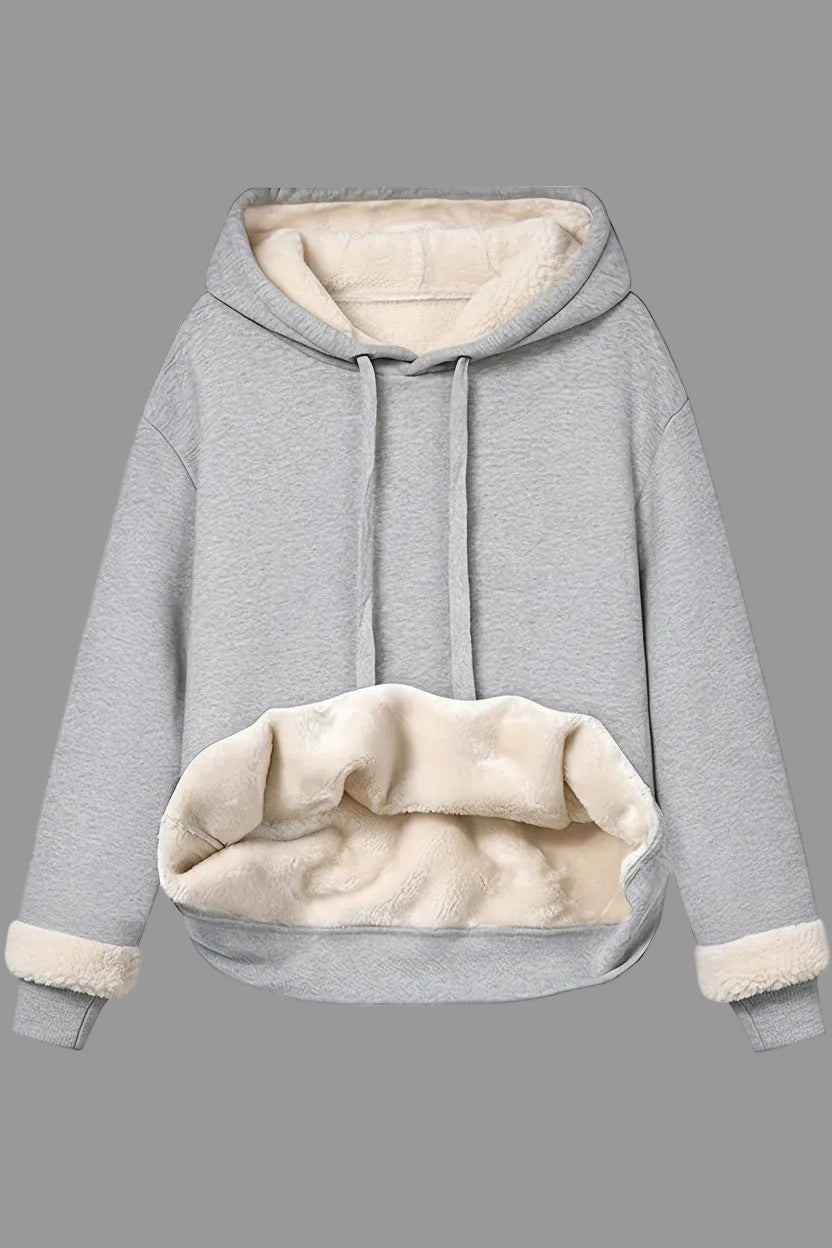 Cozy Insulating Fleece Hoodie for Everyday Comfort 3