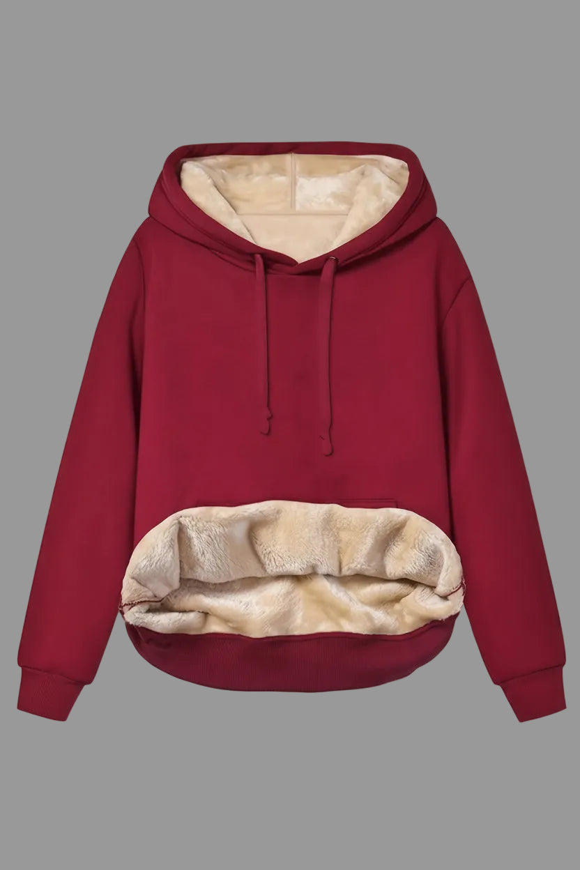 Cozy Insulating Fleece Hoodie for Everyday Comfort 7