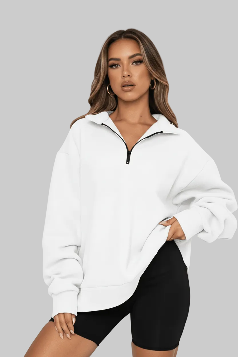 Cozy Sweatshirt in Soft Fabric for Effortless Style and Everyday Comfort 1