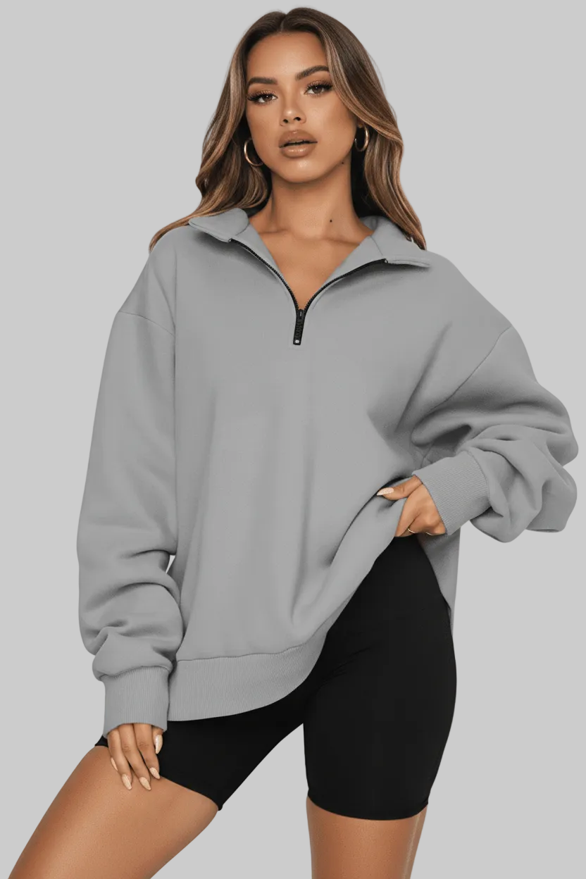 Cozy Sweatshirt in Soft Fabric for Effortless Style and Everyday Comfort 2