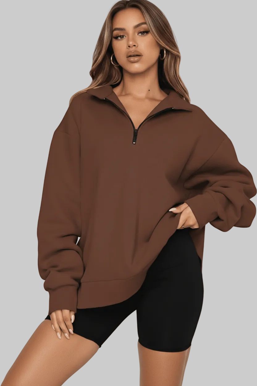 Cozy Sweatshirt in Soft Fabric for Effortless Style and Everyday Comfort 3