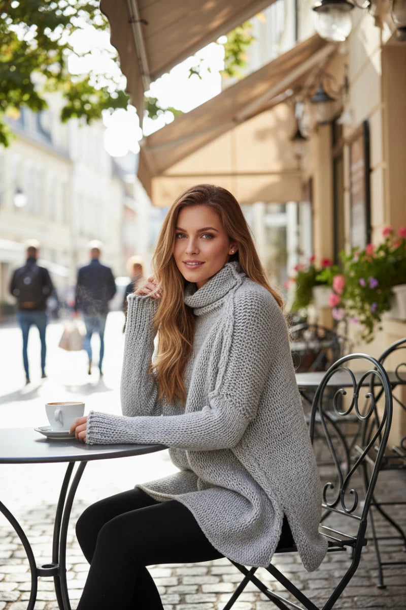 Cozy Turtleneck Sweater for Everyday Elegance and Comfort 1