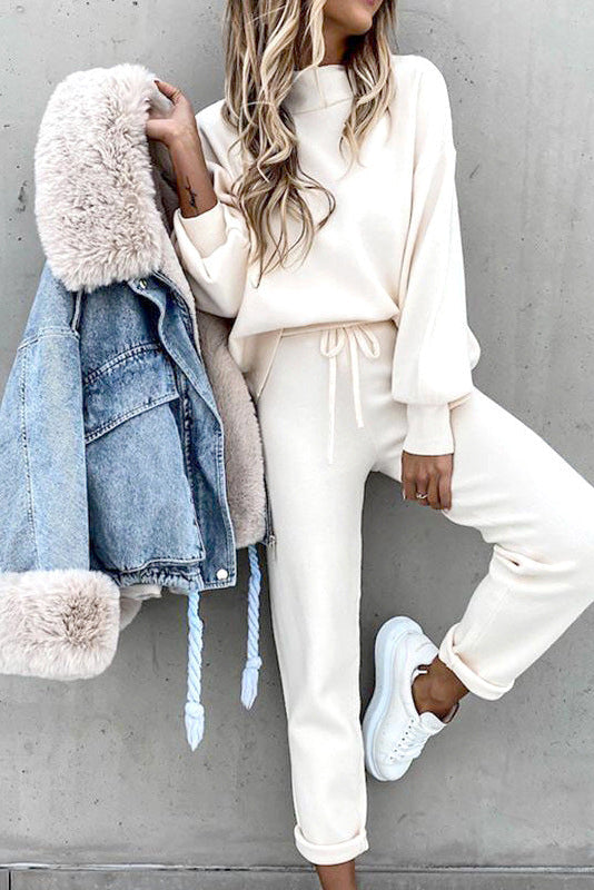 Cozy Two-Piece Tracksuit Set for Everyday Comfort and Versatile Styling 1