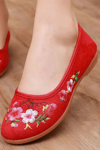 Cresfimix - Lightweight Floral Dance Loafers for Women 2