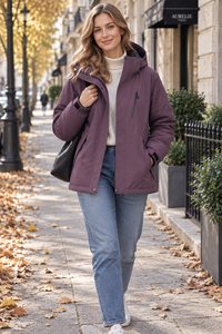 Easy Wear Hooded Winter Jacket