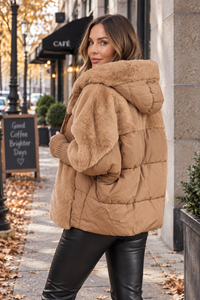 Comfort Cuff Quilted Jacket