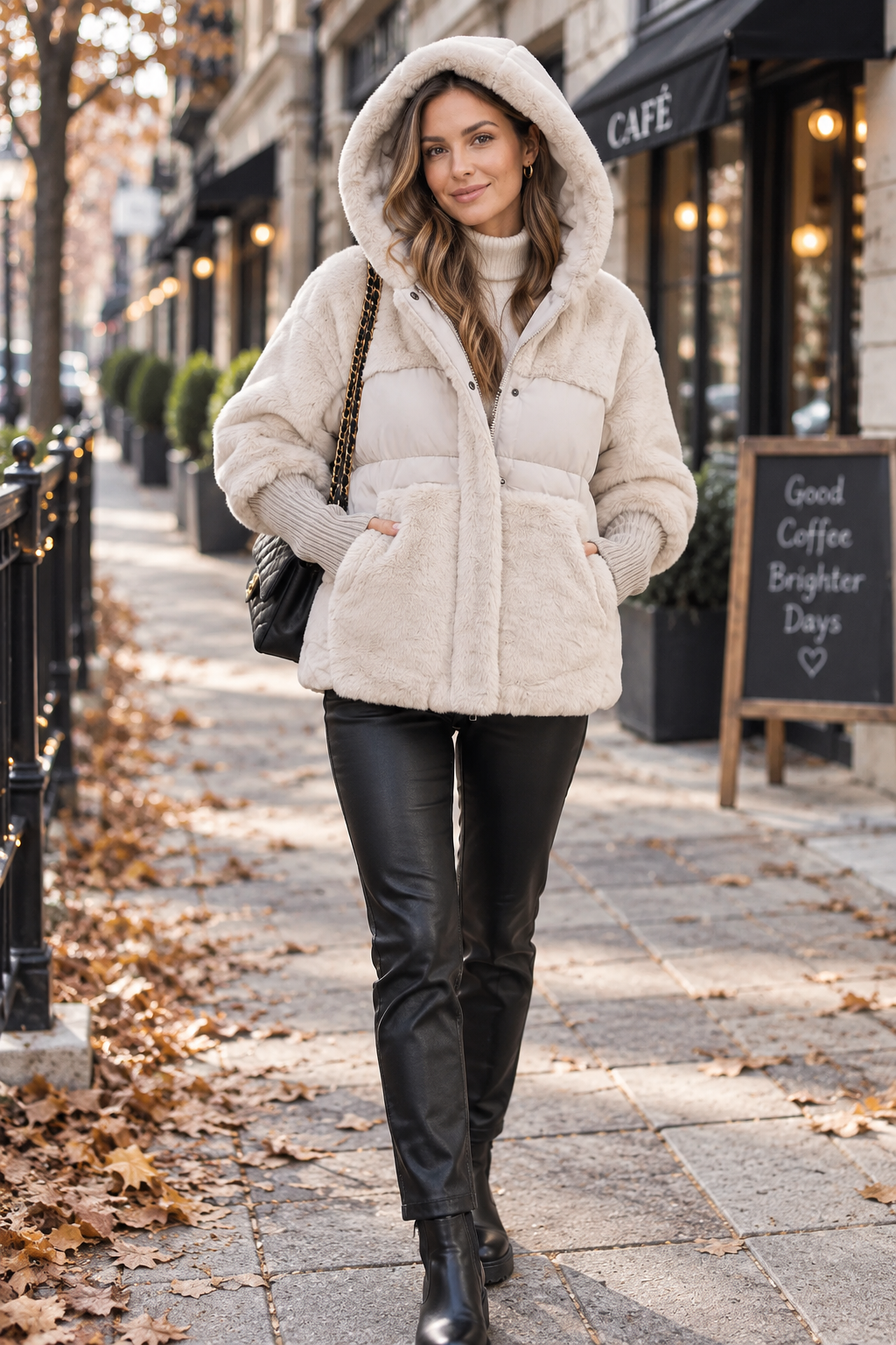 Comfort Cuff Quilted Jacket