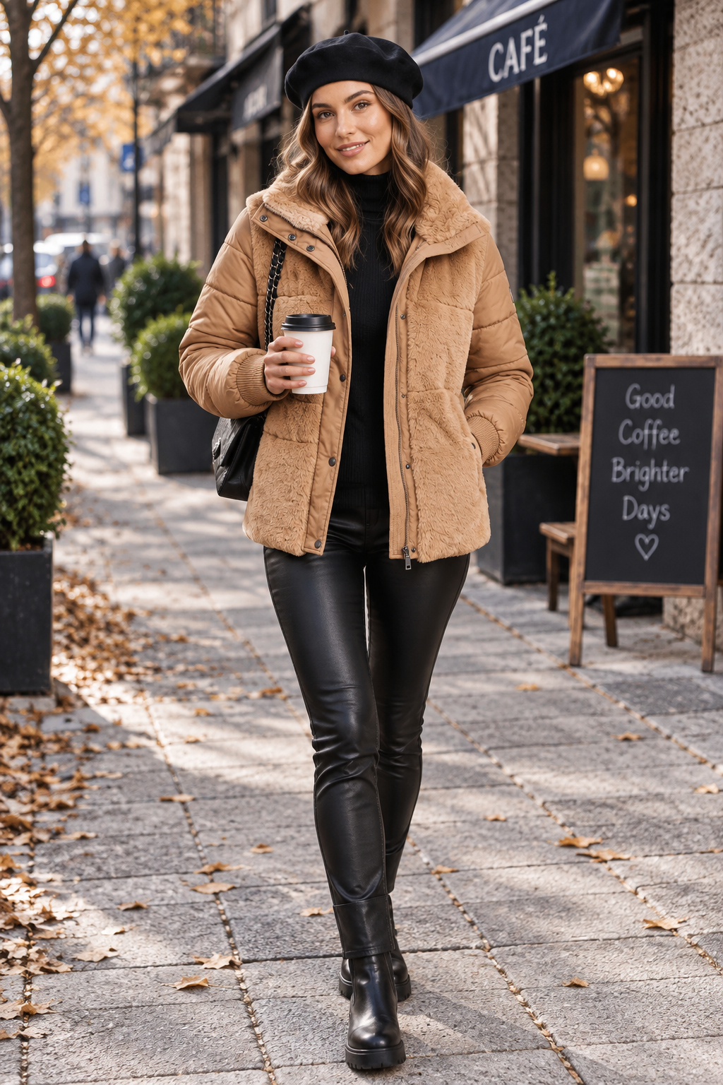 Comfort Cuff Quilted Jacket