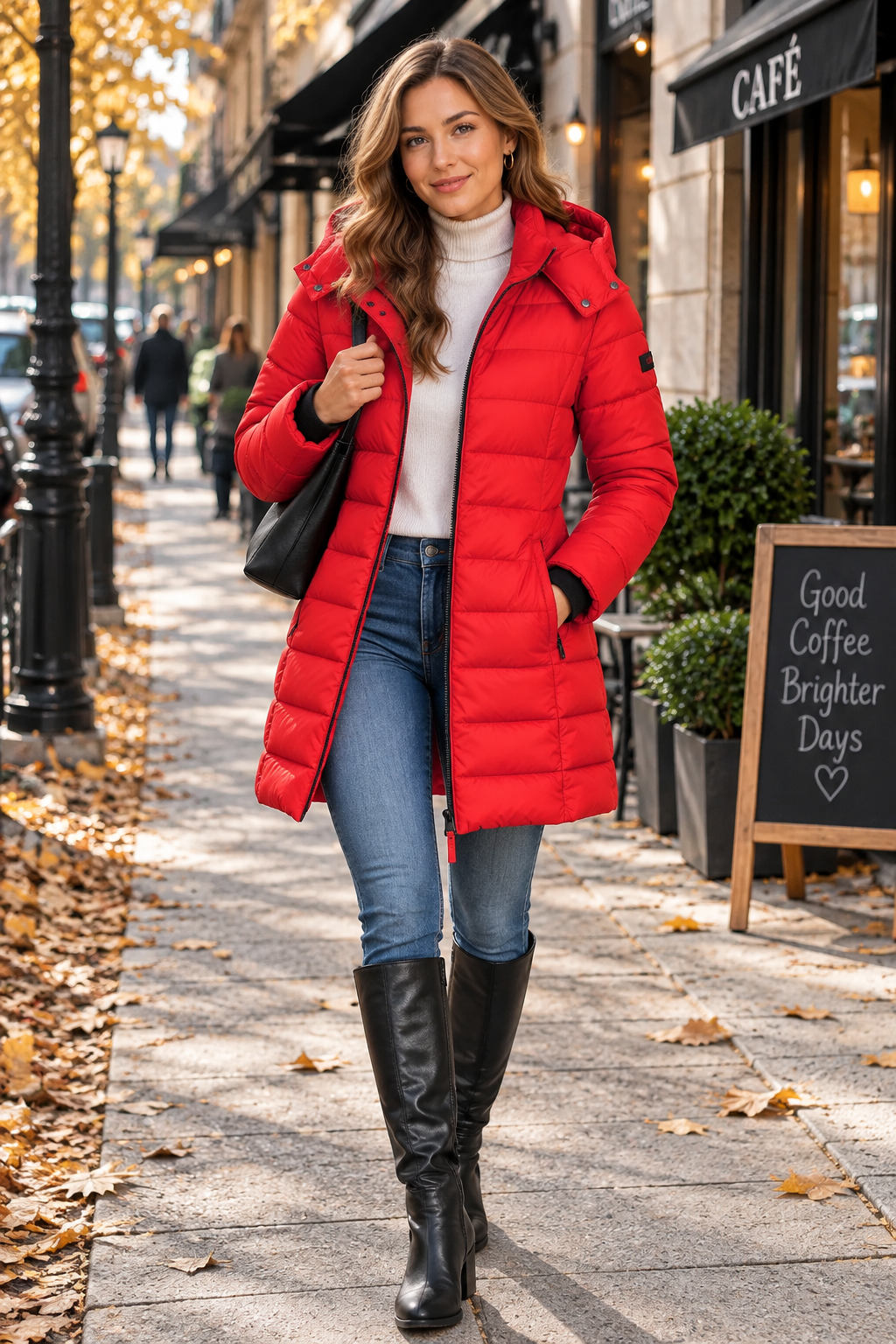 Relaxed Hooded Quilted Puffer Parka
