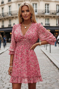 Eco-Friendly Mini Dress for Elegant Autumn Fashion in Vibrant Colors 3