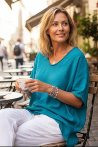Effortless Relaxed Summer Blouse for Comfort and Style 1