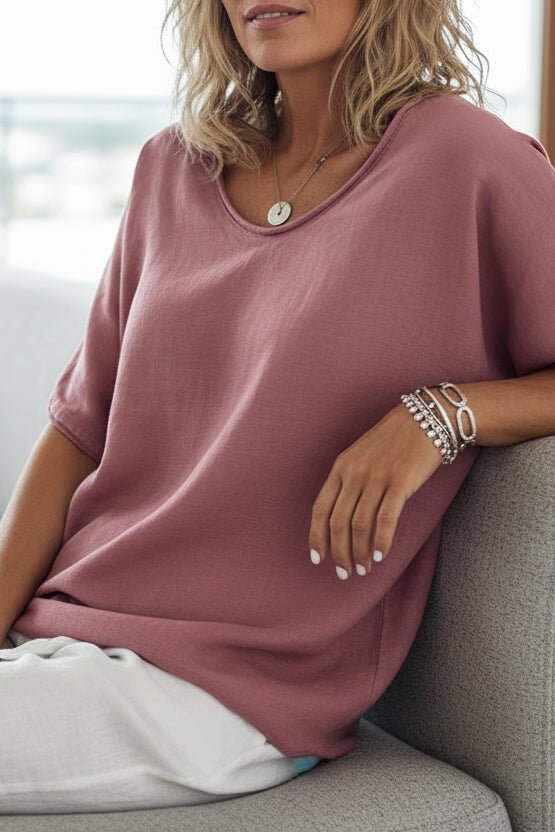 Effortless Relaxed Summer Blouse for Comfort and Style 4