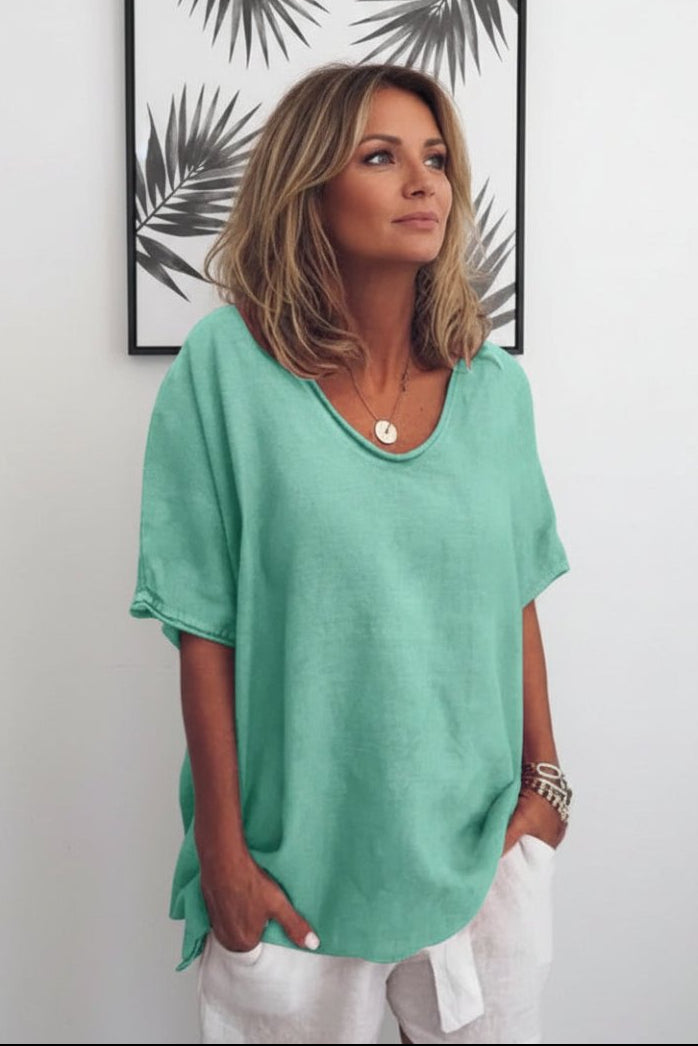 Effortless Relaxed Summer Blouse for Comfort and Style 5