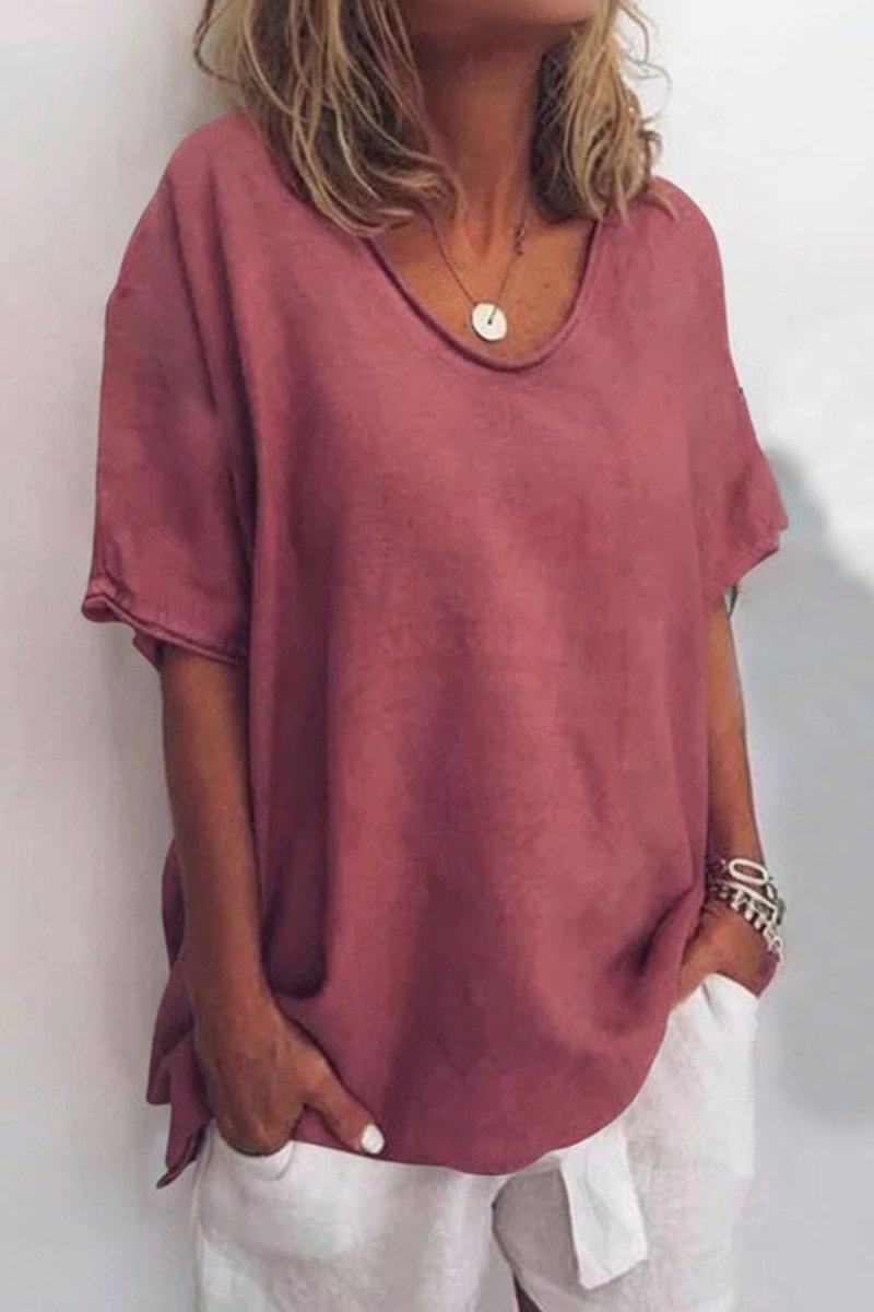 Effortless Relaxed Summer Blouse for Comfort and Style 8