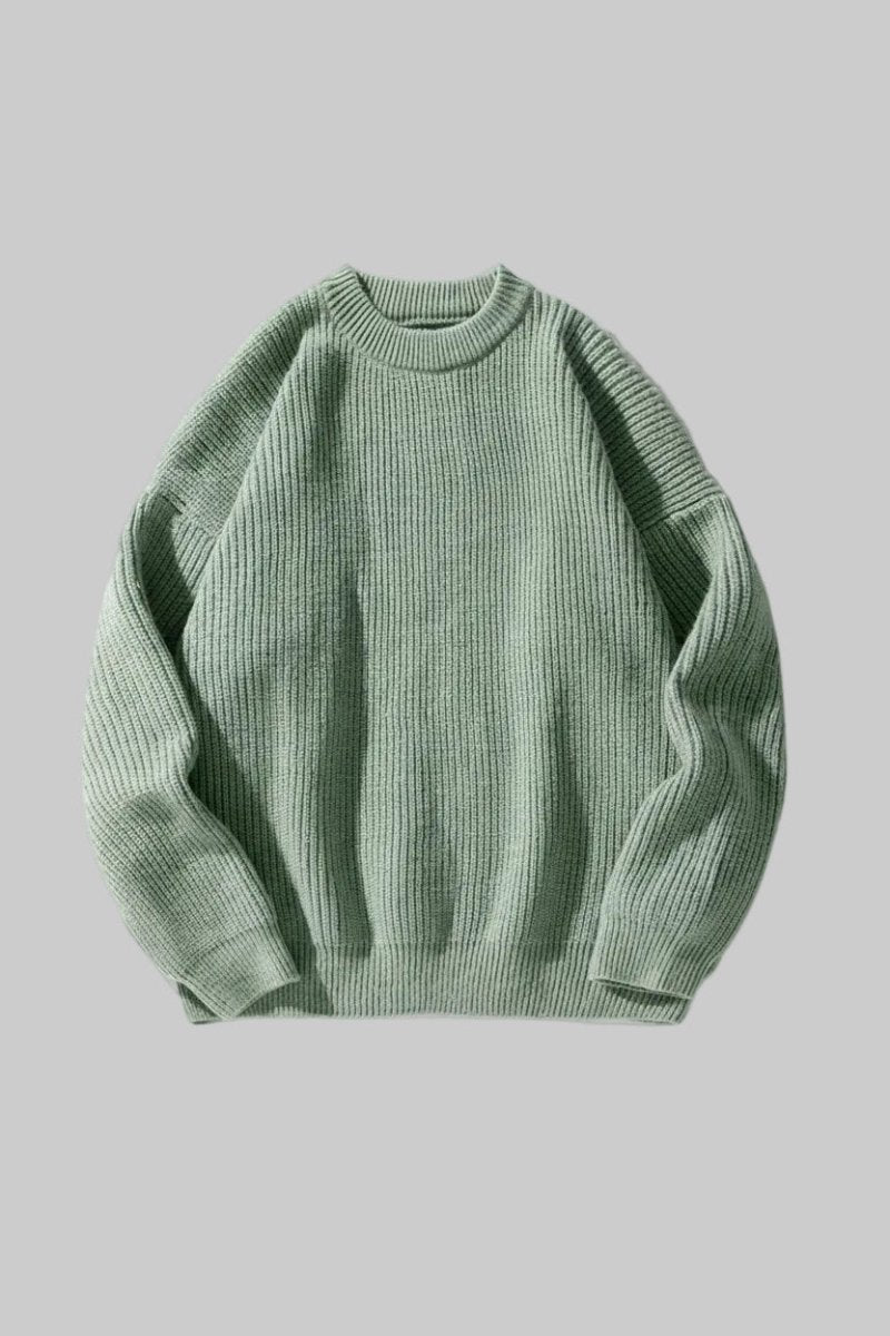 Effortless Ribbed Knit Sweater for Everyday Comfort and Style 0