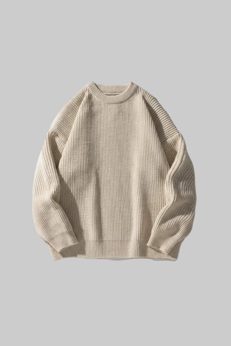 Effortless Ribbed Knit Sweater for Everyday Comfort and Style 8