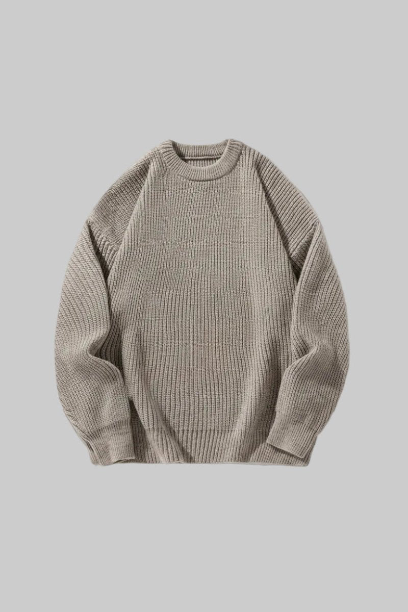 Effortless Ribbed Knit Sweater for Everyday Comfort and Style 9